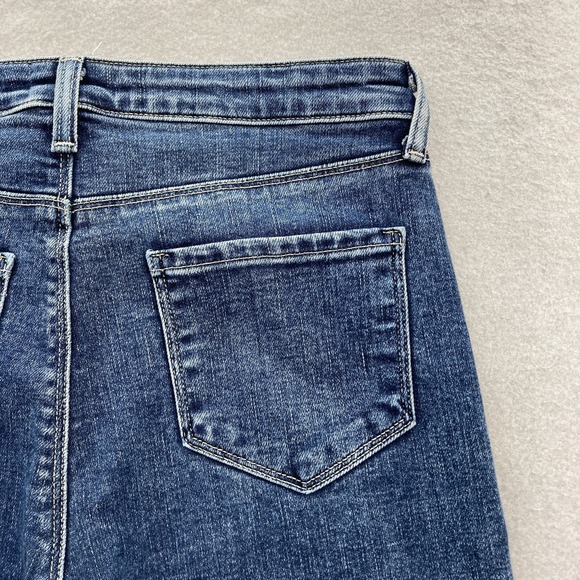 L'Agence Jeans Womens 27 Blue Monique Ultra High Rise Skinny Rowan Stretch Denim - Picture 12 of 14
